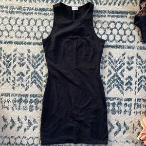 Brandy Melville Black bodycon dress